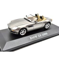 BMW Z8 year 2000 grey metallic Atlas 1:43 modellautó