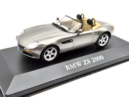 BMW Z8 year 2000 grey metallic Atlas 1:43 modellautó