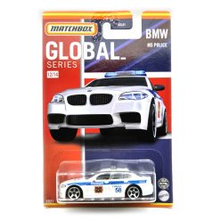 BMW F10 M5 rendőrautó - Matchbox - 1:64 1/64 kisautó