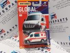 Renault Master Ambulance mentőautó piros - Matchbox - 1:64  1/64 kisautó