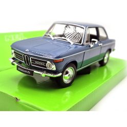 BMW 2002Ti 1966 kék - Welly modellautó 1:24