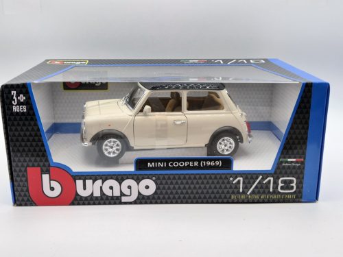 Mini Cooper (1969)  - Bburago - 1:16 1/16 modellautó