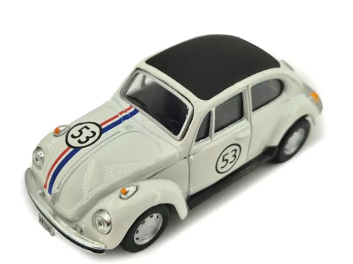 Volkswagen VW Beetle Bogár #53 Herbie - Cararama - 1:43