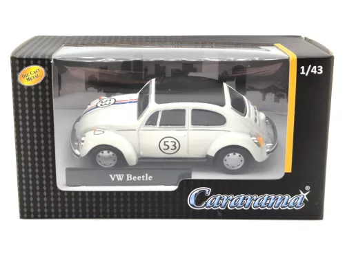 Volkswagen VW Beetle Bogár #53 Herbie - Cararama - 1:43