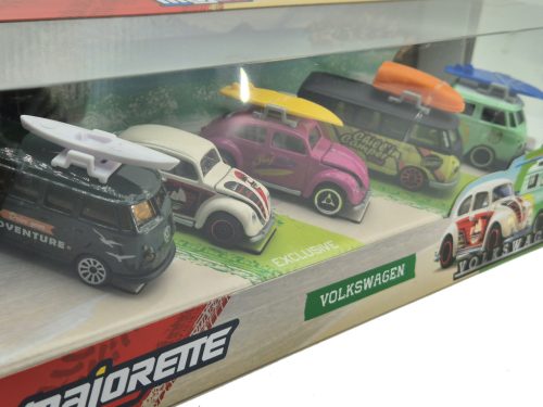 Volkswagen VW Transporter bogár - Volkswagen Collection - dioráma - Majorette - 1:64