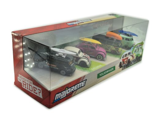 Volkswagen VW Transporter bogár - Volkswagen Collection - dioráma - Majorette - 1:64