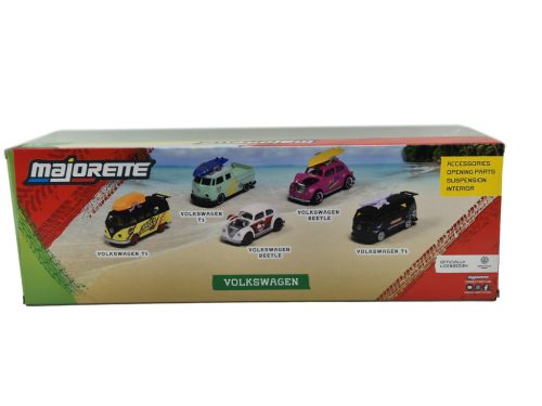 Volkswagen VW Transporter bogár - Volkswagen Collection - dioráma - Majorette - 1:64