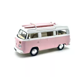   Volkswagen VW T2 transporter (1962) - Norev - 1:43 - rózsaszín