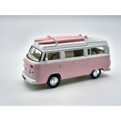   Volkswagen VW T2 transporter (1962) - Norev - 1:43 - rózsaszín