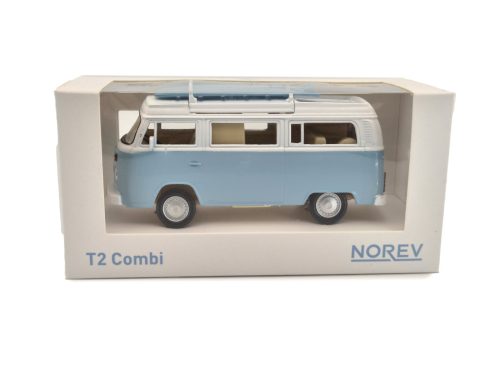 Volkswagen VW T2 transporter (1962) - Norev - 1:43 - kék