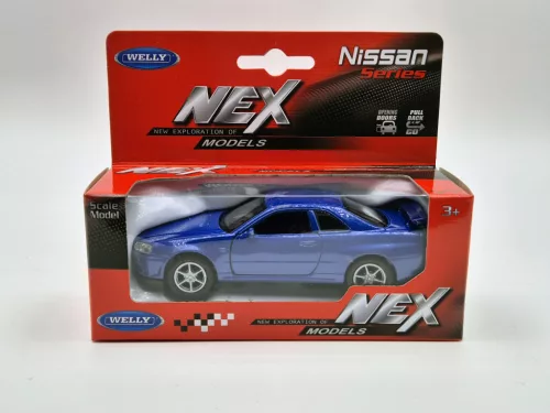 Nissan Skyline GT-R R34 coupe (1999) - Welly - 1:40