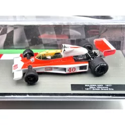   Gilles Villeneuve McLaren M23 #40 British GP formula 1977 - Altaya - 1:43