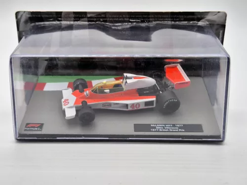 Gilles Villeneuve McLaren M23 #40 British GP formula 1977 - Altaya - 1:43