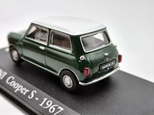 Mini Cooper S (1967) - zöld - Edicola - 1:43