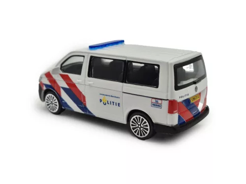 Volkswagen VW T6 T6.1 Transporter rendőr busz (2020) - Bburago - 1:43
