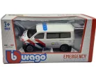 Volkswagen VW T6 T6.1 Transporter rendőr busz (2020) - Bburago - 1:43