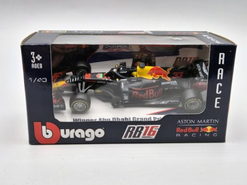 M. Verstappen Red Bull RB16B #33 - Aston Martin - Bburago - 1:43