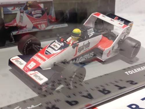 Ayrton Senna Toleman TG183B #19 Brazil GP (1984) - Altaya - 1:43