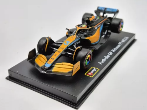 McLaren F1 MCL36 #3 (2022) Australian GP - Daniel Ricciardo - PILÓTÁVAL -  Bburago - 1:43