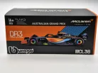 McLaren F1 MCL36 #3 (2022) Australian GP - Daniel Ricciardo - PILÓTÁVAL -  Bburago - 1:43