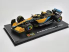McLaren F1 MCL36 #4 (2022) Australian GP - Lando Norris - PILÓTÁVAL -  Bburago - 1:43