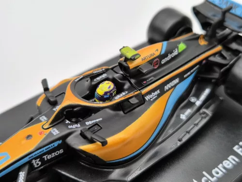 McLaren F1 MCL36 #4 (2022) Australian GP - Lando Norris - PILÓTÁVAL -  Bburago - 1:43