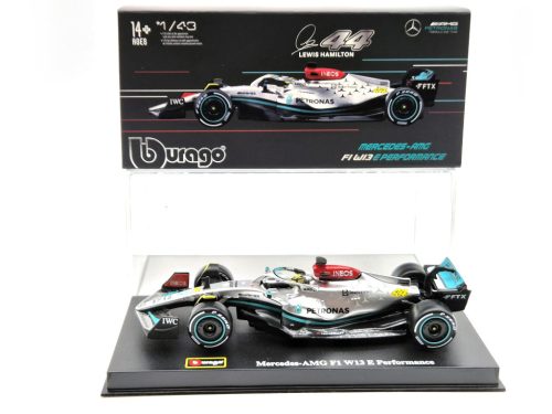 Mercedes - AMG Petronas F1 W13E #44 (2022) - Lewis Hamilton - PILÓTÁVAL -  Bburago - 1:43
