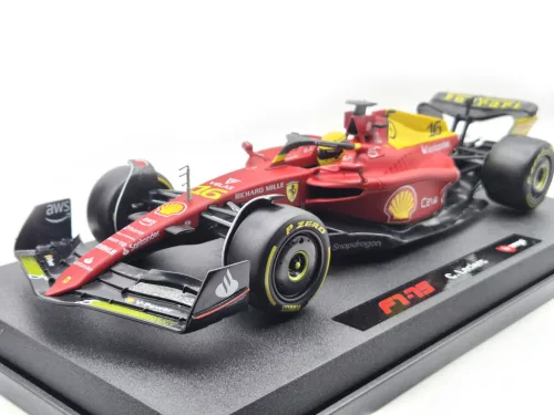 Ferrari F1 #16 (2022) - Monza GP pole - Charles Leclerc -  Bburago - 1:18
