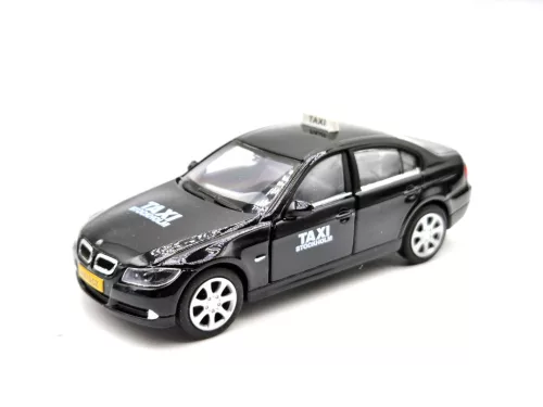 BMW E90 318i taxi (Stockholm) -  Welly - 1:38