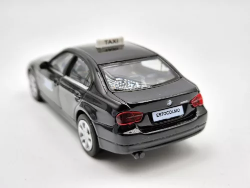 BMW E90 318i taxi (Stockholm) -  Welly - 1:38