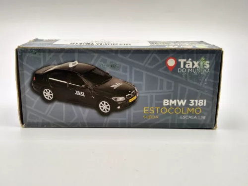 BMW E90 318i taxi (Stockholm) -  Welly - 1:38