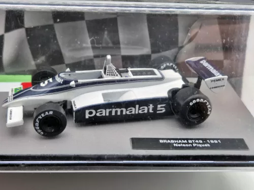 Brabham BT49 F1 #5 (1981) - Nelson Piquet -  Altaya - 1:43