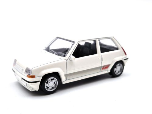 Renault R5 Supercinque GT - fehér (1988) -  Norev - 1:43