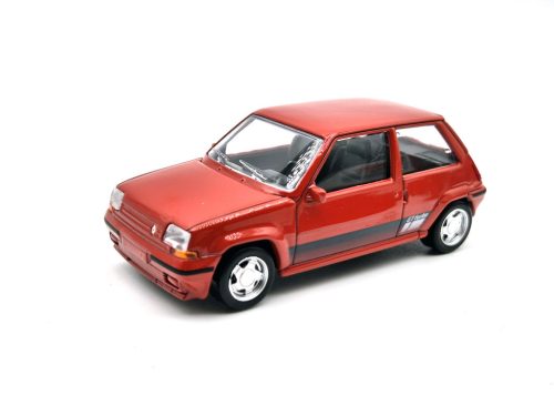 Renault R5 Supercinque GT - piros (1988) -  Norev - 1:43