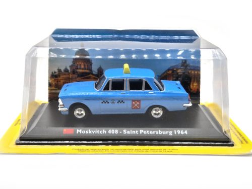 Moskvitch / Moszkvics 408 - moszkvai taxi (1964) -  Edicola - 1:43