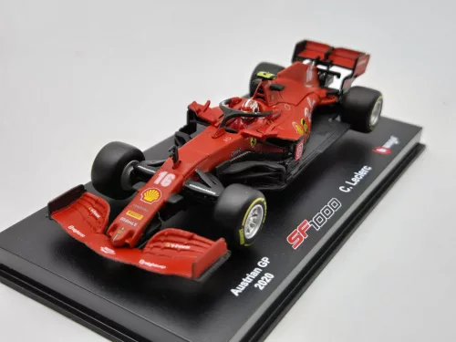 Ferrari SF1000 F1 #16 - Austrian GP (2020) - Charles Leclerc - PILÓTÁVAL -  Bburago - 1:43