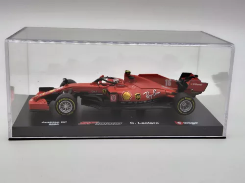 Ferrari SF1000 F1 #16 - Austrian GP (2020) - Charles Leclerc - PILÓTÁVAL -  Bburago - 1:43