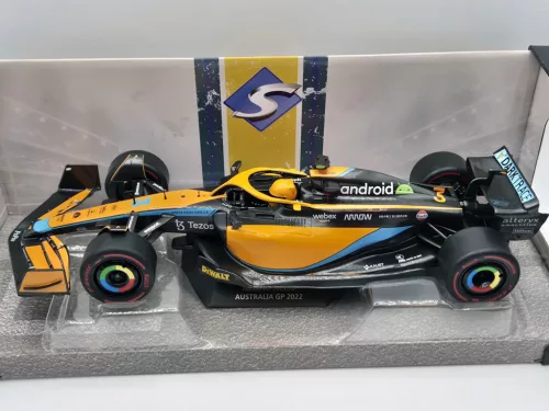 McLaren F1 MCL36 #3 (2022) Australian GP - Daniel Ricciardo -  Solido - 1:18