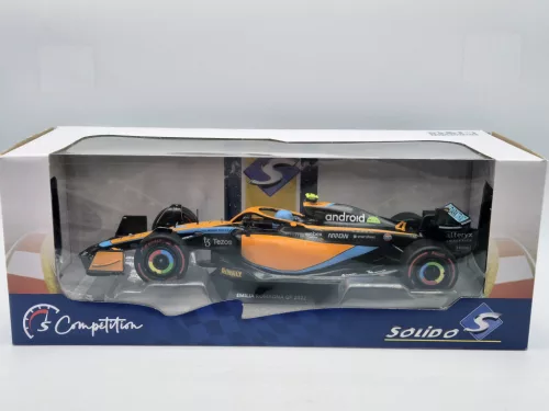 McLaren F1 MCL36 #4 (2022) 3rd Emilia Romagna Italy GP - Lando Norris -  Solido - 1:18