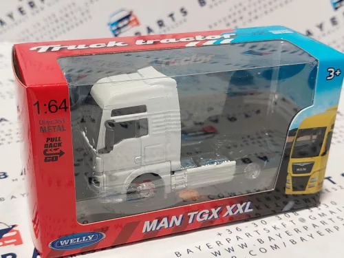 MAN TGX 18.440 XXL Tractor Truck 2-Assi - kamion - (2019) - fehér -  Welly - 1:64