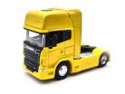 Scania R730 V8 Tractor Truck 2-Assi (2011) - sárga - kamion -   Welly - 1:64