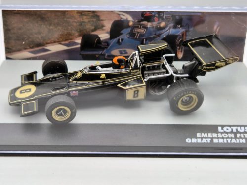 Lotus 72D F1 #8 (1972) Germany GP - Emerson Fittipaldi - PILÓTÁVAL -  Altaya - 1:43
