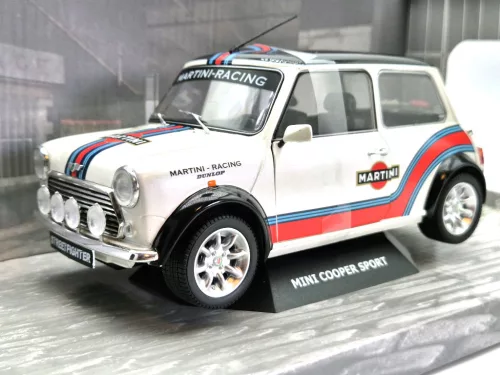 Mini Cooper Sport - Streetfighter Martini Racing (1998) -  Solido - 1:18 1/18 modellautó modell autó