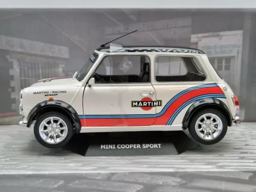 Mini Cooper Sport - Streetfighter Martini Racing (1998) -  Solido - 1:18 1/18 modellautó modell autó