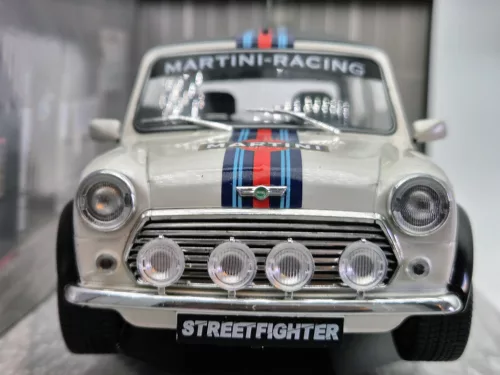 Mini Cooper Sport - Streetfighter Martini Racing (1998) -  Solido - 1:18 1/18 modellautó modell autó