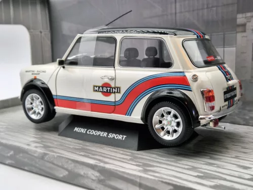 Mini Cooper Sport - Streetfighter Martini Racing (1998) -  Solido - 1:18 1/18 modellautó modell autó