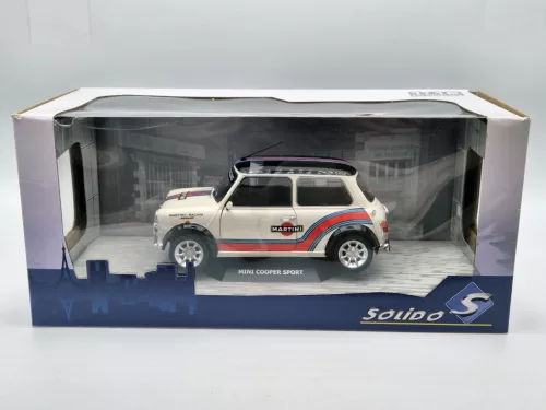 Mini Cooper Sport - Streetfighter Martini Racing (1998) -  Solido - 1:18 1/18 modellautó modell autó