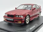 BMW E36 M3 coupe (1994) piros streetfighter - Solido - 1:18 1/18 modellautó modell autó