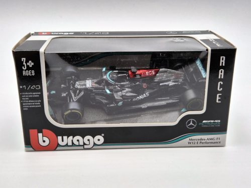 Mercedes W12 Mercedes M12 EQ Power F1 #44 (2021) - Lewis Hamilton -  Burago - 1:43