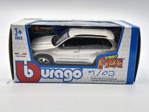 BMW X5 (2007) - ezüst -  Burago - 1:43